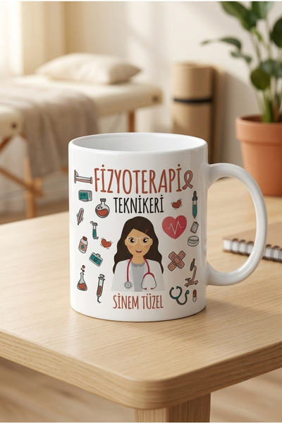 Hediyenikap Fizyoterapi Teknikeri Kupa Bardak