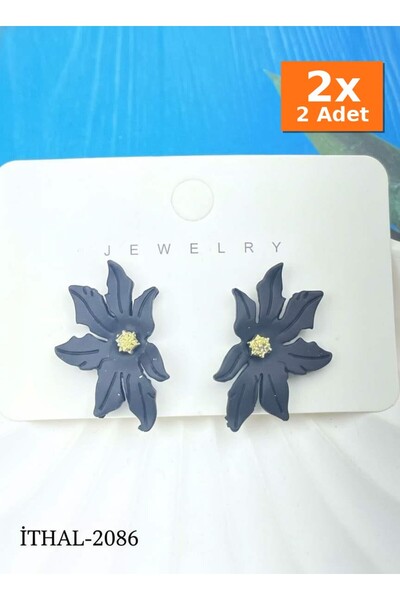 Bozhi Flower Elegant Earrings Daily Elegance Gift Metal