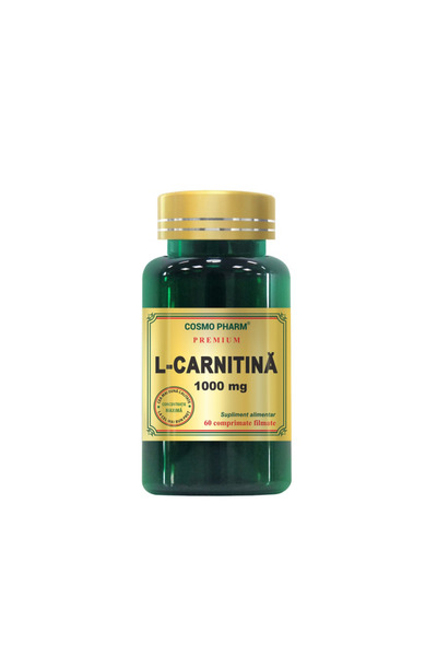 Cosmo Pharm Carnitina – supliment alimentar, 60 cps
