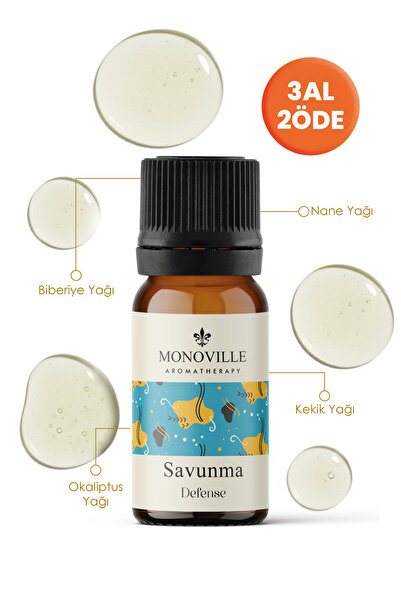 Monoville Defense Essential Oil Blend 10 ml (Defense Essential Oil Blend)