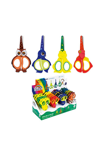 Fiorello Foarfeca scolari 13cm Maner Model Animale