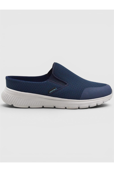 KİNG PAOLO C1054 Sandals Krakers - Navy Blue - Men's Sandals