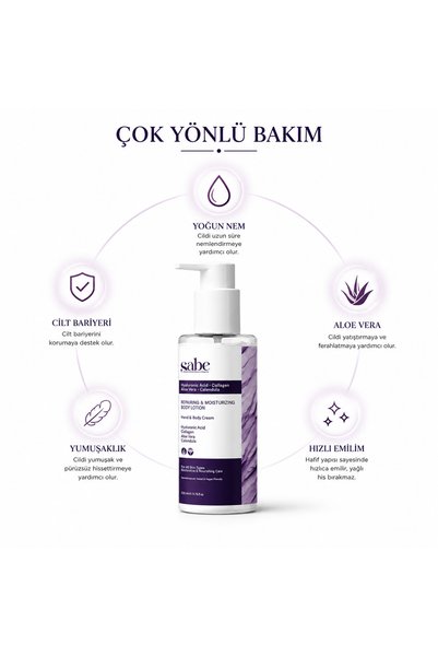 sabe Repairing and Moisturizing Body Lotion 200 ml - Repairing & Moisturizing Body Lotion