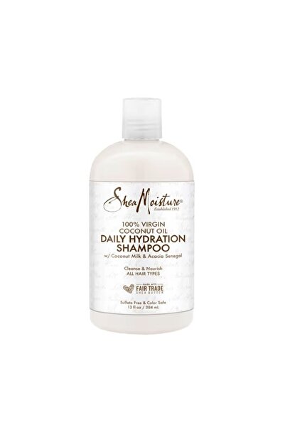 OEMS Shea Moisture 100% Virgin Coconut Oil Daily Hydration Shampoo - 384ml