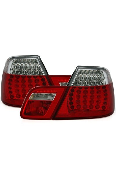 Eagle Eyes Bmw E46 coupe stop lambası ledli kırmızı beyaz 2 kapı 1998 / 2005
