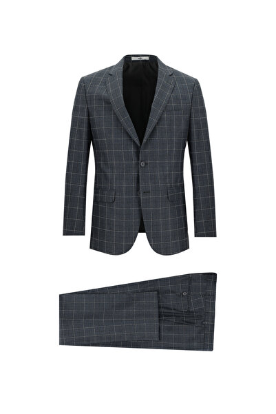 Kiğılı 6 Drop Regular Fit Standard Cut Checkered Suit