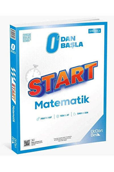 Üç Dört Beş Yayıncılık Start Matematik 0' dan başla