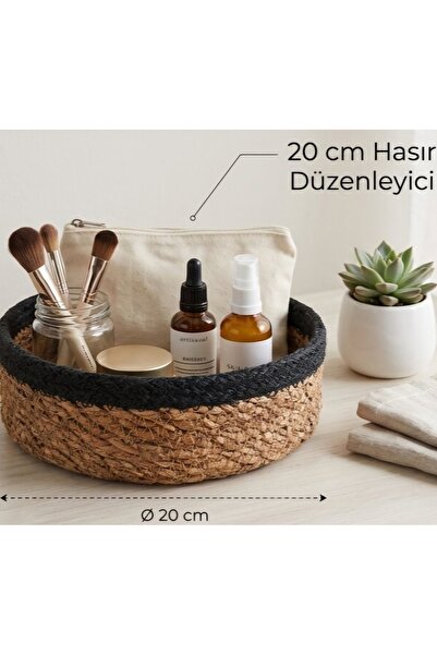 Generic Brand Wicker Organizer Basket