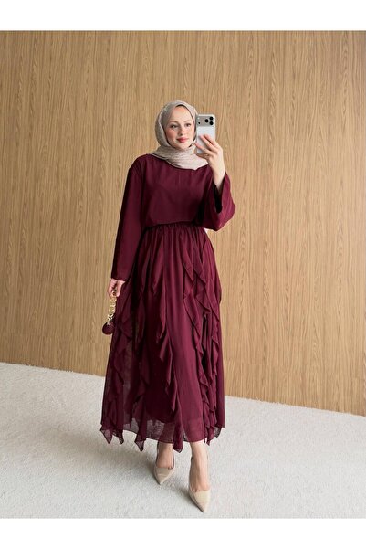 Butik LALİN ETEKLİ TAKIM ( STANDART BEDENDİR )