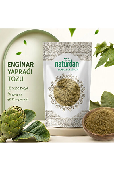Naturdan Enginar Yaprağı Tozu 1 kg