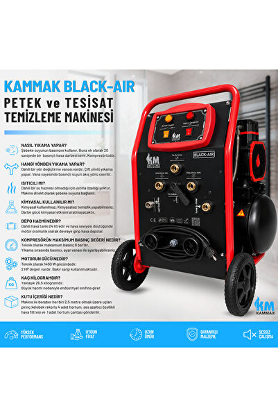 KM KAMMAK Black-Air Petek Temizleme Makinası