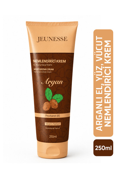 Jeunesse Argan Özlü Nemlendirici El / Yüz / Vücut Kremi 250 ml