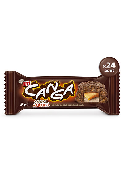 Eti Canga Cookie Karamel 45 g X 24 Adet