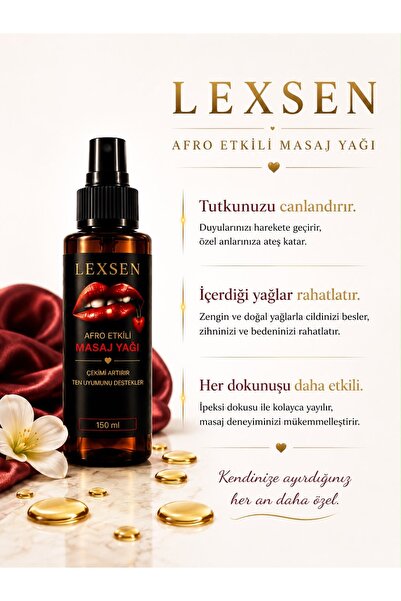 AFRO ETKİLİ MASAJ JELİ uyar.ıcı etkili tutku art.tırıcı