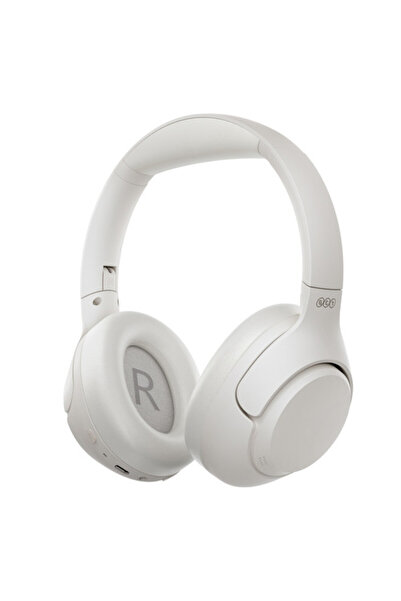 QCY Căști wireless H3 over-ear, ANC, Audio de înaltă rezoluție, Alb