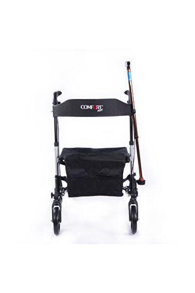Comfort Plus Dm-9102 Lux Alüminyum Rolatör Tekerlekli Walker Yürüteç Katlanab...
