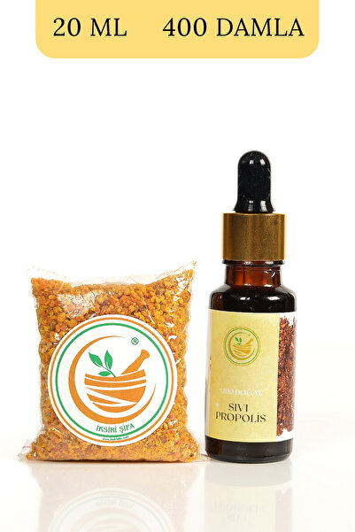 iksir i şifa vesile 2010 SIVI PROPOLİS (ALKOLSÜZ) 20 ML POLEN HEDİYELİ
