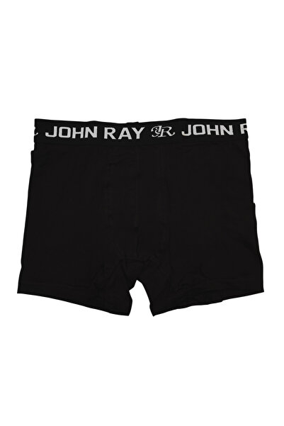 John Ray 4'lü Siyah Renk Erkek Boxer