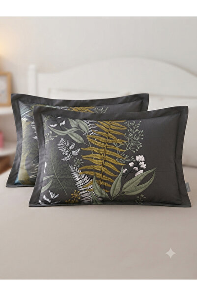 ŞENER HOME Clasy Ranforce 2-Piece Pillowcase with Cover 50X70 +5 cm Flounce