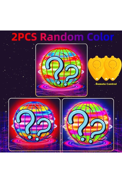 Choice 2PCS Random Color Flying Ball Boomerang Spinner Toys Hand Control Dron...