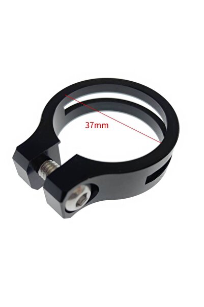 Choice 37mm 1PCS No Logo New Aluminum Bike Seatpost Collar Clamp 37mm Big Siz...