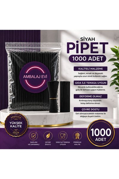 Ambalaj Evi ماصة برجر كوكتيل فروزن سوداء 1000 لتر