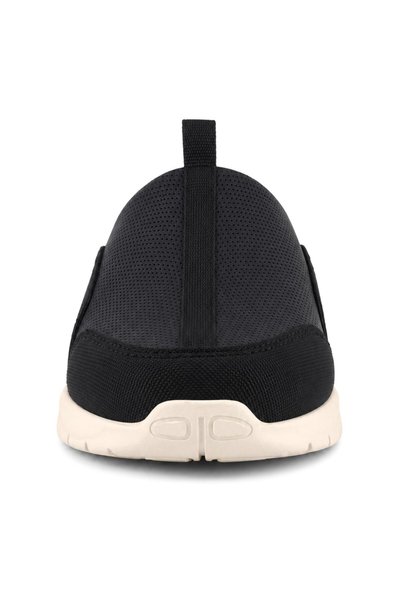 heep Papuci sport confortabili din piele naturală medicală, cu talpă neagră crem