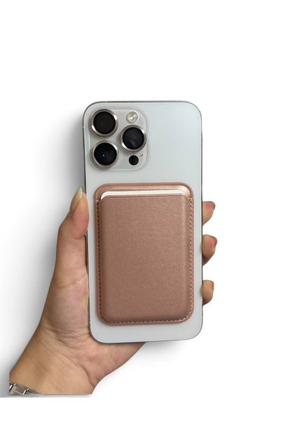 KaffCase iPhone 11 12 13 14 15 16 17 Plus Pro Max Card Holder Magnetic Leather Magsafe Wallet Back Card Holder