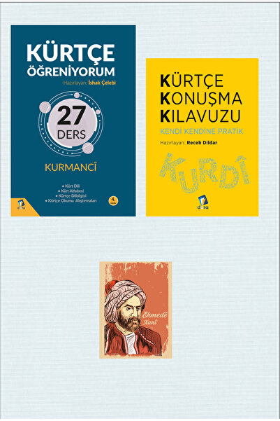 Dara Yayınları Kürtçe Öğrenme Seti - Kürtçe Öğreniyorum - Kürtçe Konuşma Klav...