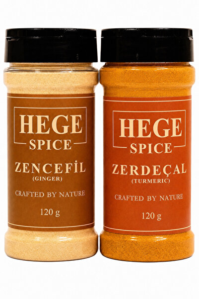 Hege Spice Zencefil & Zerdeçal 2'li Set