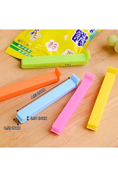 Choice 10pcs mixed color 10Pcs Portable New Kitchen Storage Food Snack Seal S...