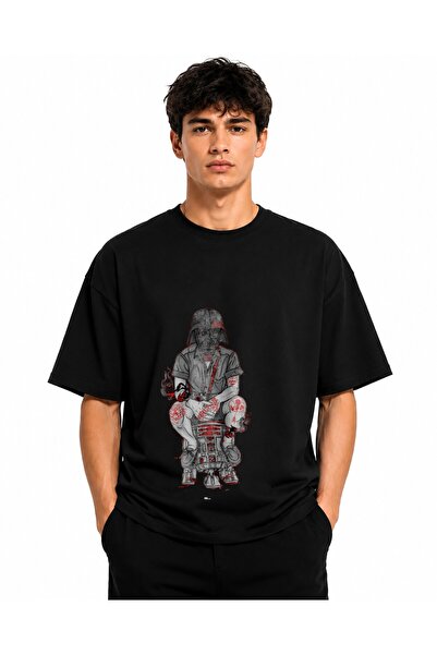 Inscriptie Tricou Unisex Bumbac Premium Casual " Skeleton man "