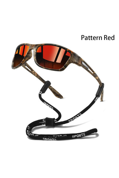 Choice1 GL-PatternRed With Chain Classic Camouflage Pattern Unisex Fishing Dr...