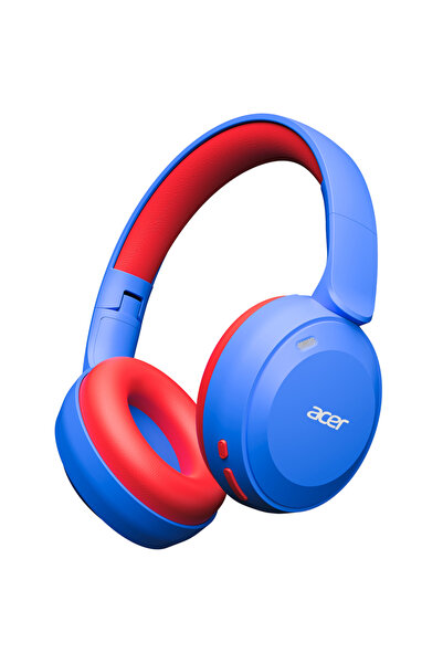 Choice3 BlueRed Acer Kids Bluetooth 6.0 Headphones 85/94dB Volume Limited Lig...
