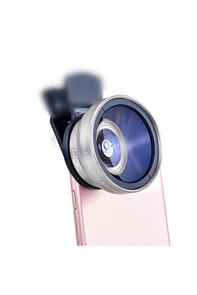 Choice3 عدسة كاميرا هاتف SILVER Experience 2 في 1: عدسة واسعة الزاوية 0.45x و...