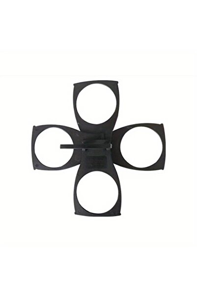 Choice black Compact and Durable Beverage Tray - Foldable, Reusable Coffee, S...