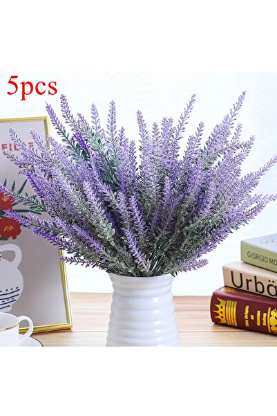 Choice 38cm5 pcs Purple 5Pcs Artificial Lavender Fake Flower Wedding Romantic...