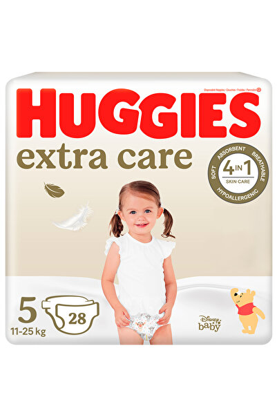 Huggies Scutece Extra Care Jumbo nr 5, 11-25 kg, 28 buc