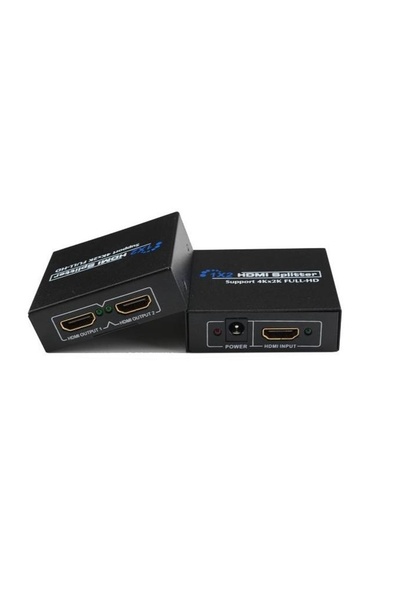 Gplus 4K102 2 Port 4K Ultra HD 2160p 3D HDMI Splitter HDCP 1.4 2 Port TV Görü...
