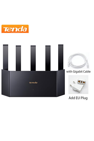 Tenda add EU adapter Router BE6L Dual-Core Wifi7 BE5100 5011Mbps 2.5G Etherne...