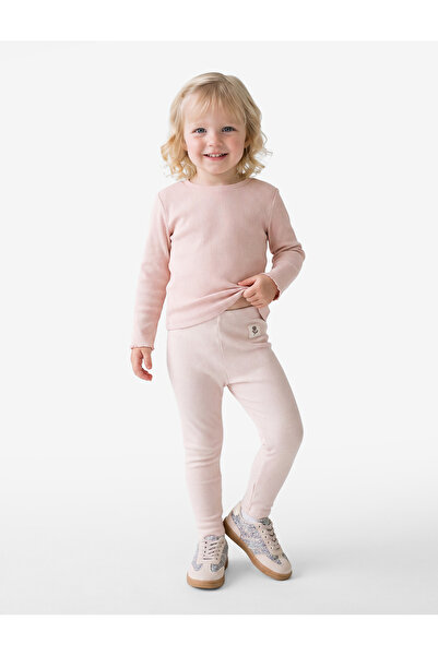Koton Cotton Elastic Waist Camisole Basic Long Leggings