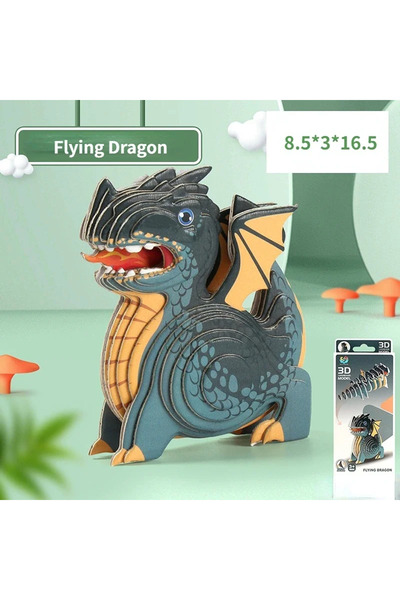 Choice Flying Dragon 3D Jigsaw Puzzles for Kids Jurassic World Dinosaur Educa...