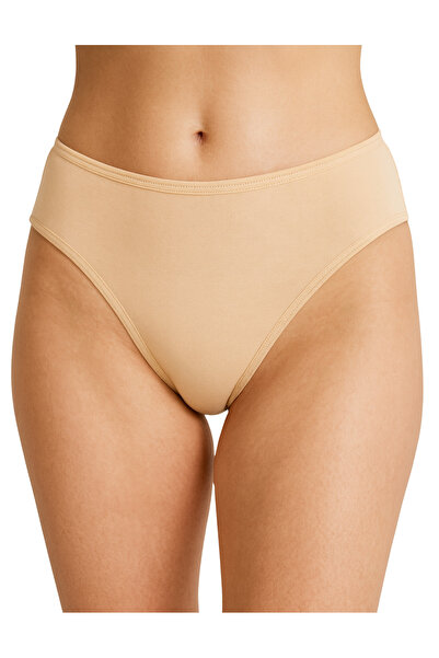 OrganicKid Comfort Plus Kadın Ten Rengi Slip Külot 2'li Çamaşır Set