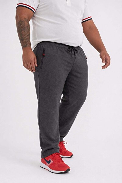 Starbattal Pantaloni de sport clasici de marime mare Buzunar cu fermoar 22500...