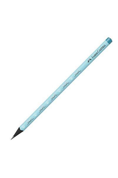 Faber Castell Creion de grafit negru din lemn cu design cu pisici Faber-Castell