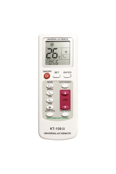 Choice جهاز تحكم عن بعد عالمي جديد KT109II أبيض اللون بديل لشاشة LCD لجهاز ال...