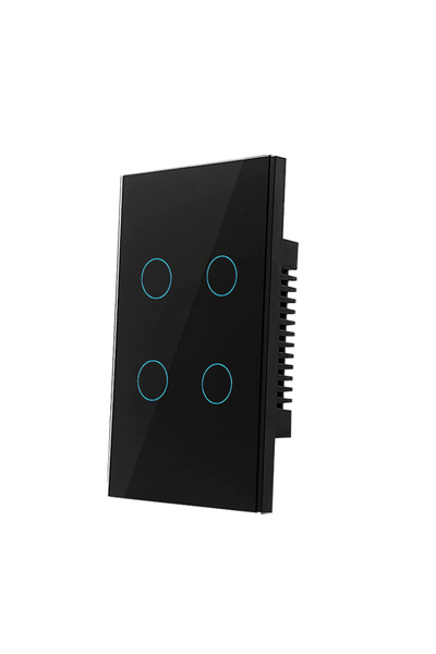 Choice3 E US WIFI L 4 Bllack Wifi Smart Switch Suitable for EWelink App Bluet...