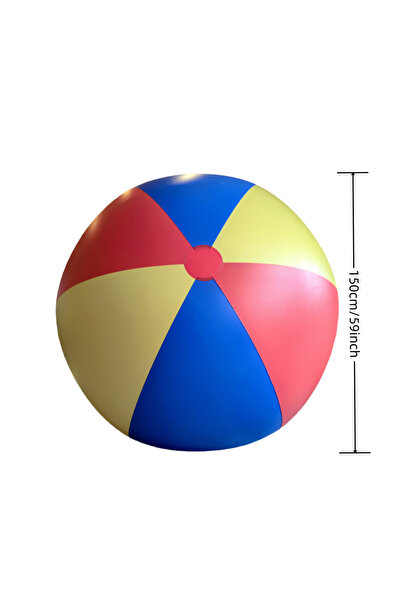 Choice 150cm New Outdoor Gmaes Fun Toys Giant Outdoor Beach Ball Colorful PVC...