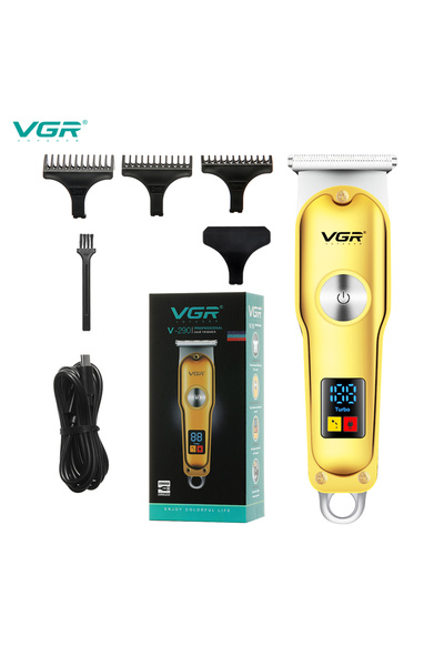 Choice ماكينة قص الشعر الصغيرة اللاسلكية VGR 290 USB، ماكينة قص الشعر الكهربا...