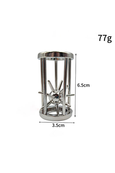 Choice 7 Lock Puzzles Classic IQ Metal Brain Teaser Magic Baffling Puzzles Ga...